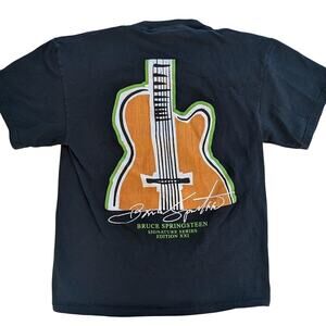 Hard Rock Cafe Bruce Springsteen Signature Series New Orleans Shirt Size Medium